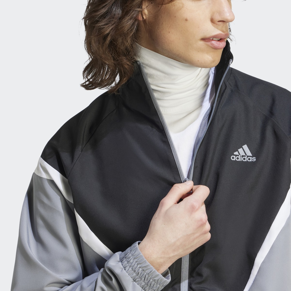 Adidas Sportswear Woven Non-Hooded Track Suit. 10