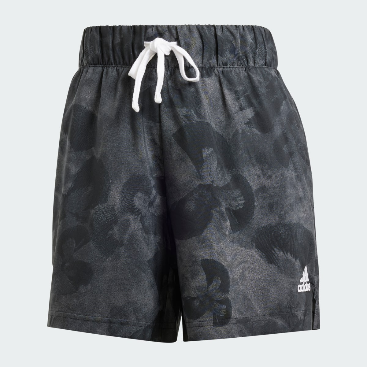 Adidas Shorts Tejidos Estampado Floral. 4