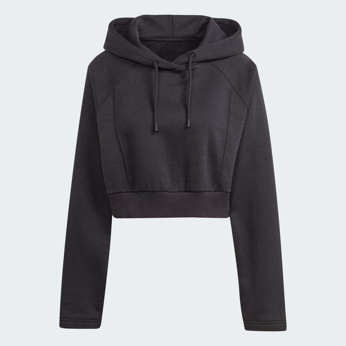 Adidas The Safe Place Crop Hoodie. 5