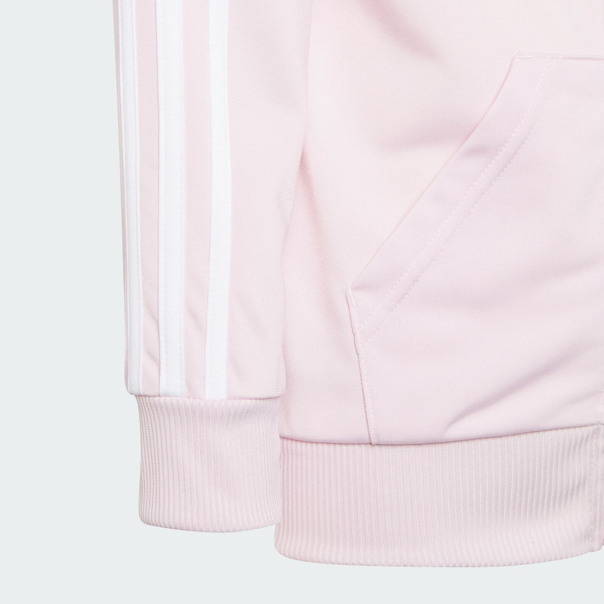 Adidas Essentials 3-Stripes Shiny Eşofman Takımı. 7