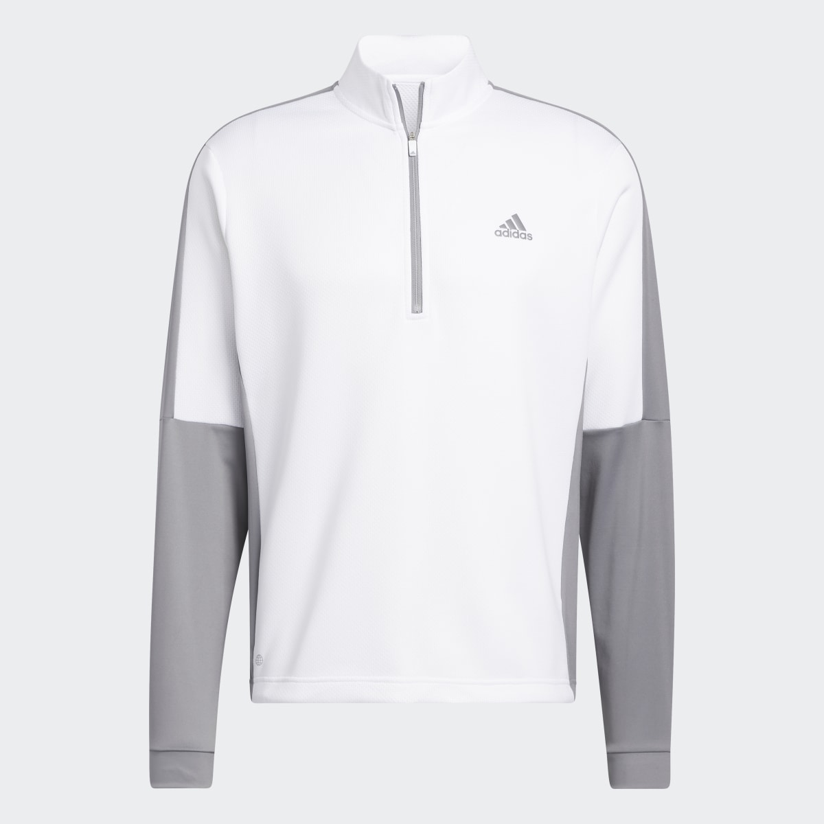 Adidas Colorblock Quarter-Zip Sweatshirt. 5