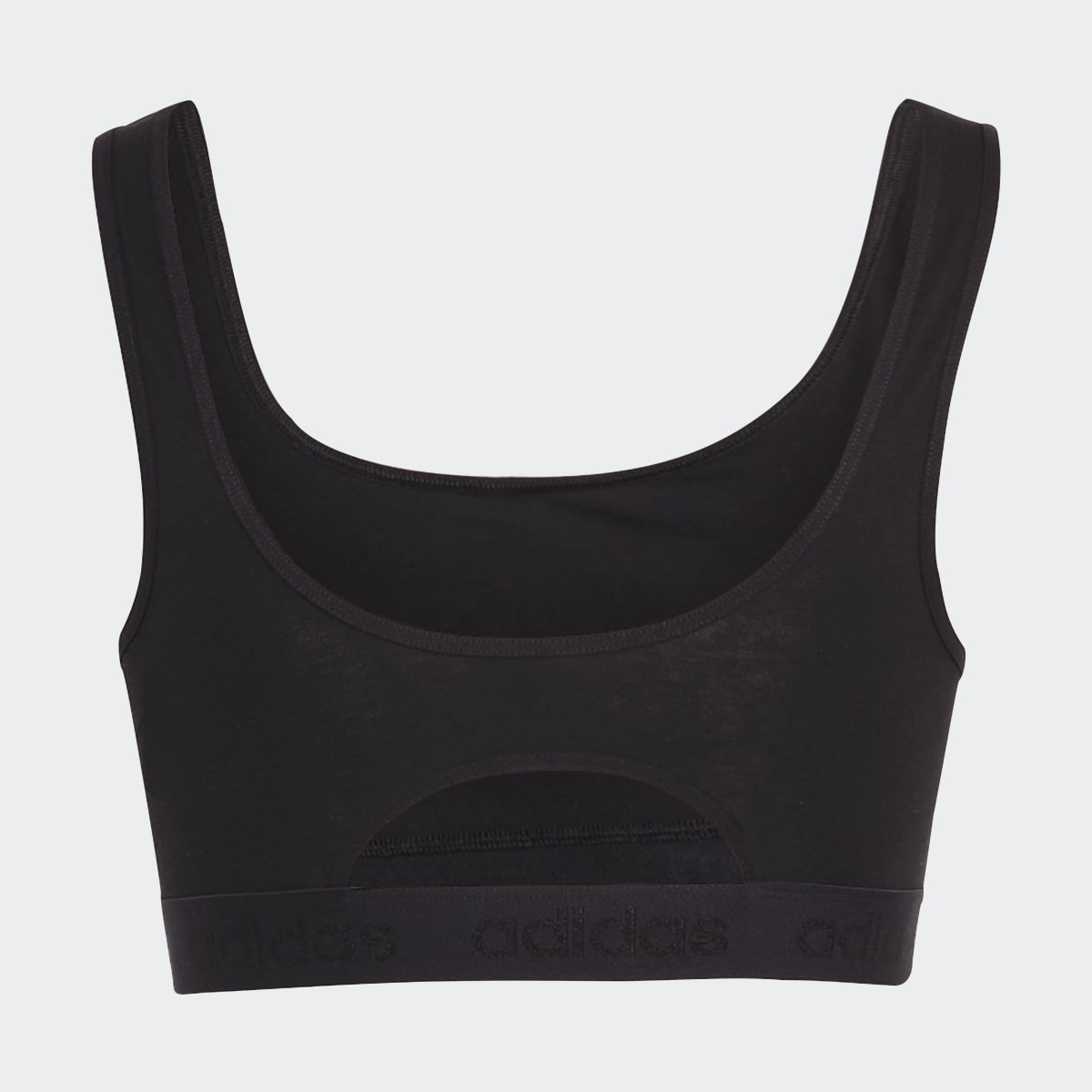 Adidas Active Comfort Flex Cotton Scoop Bralette. 6