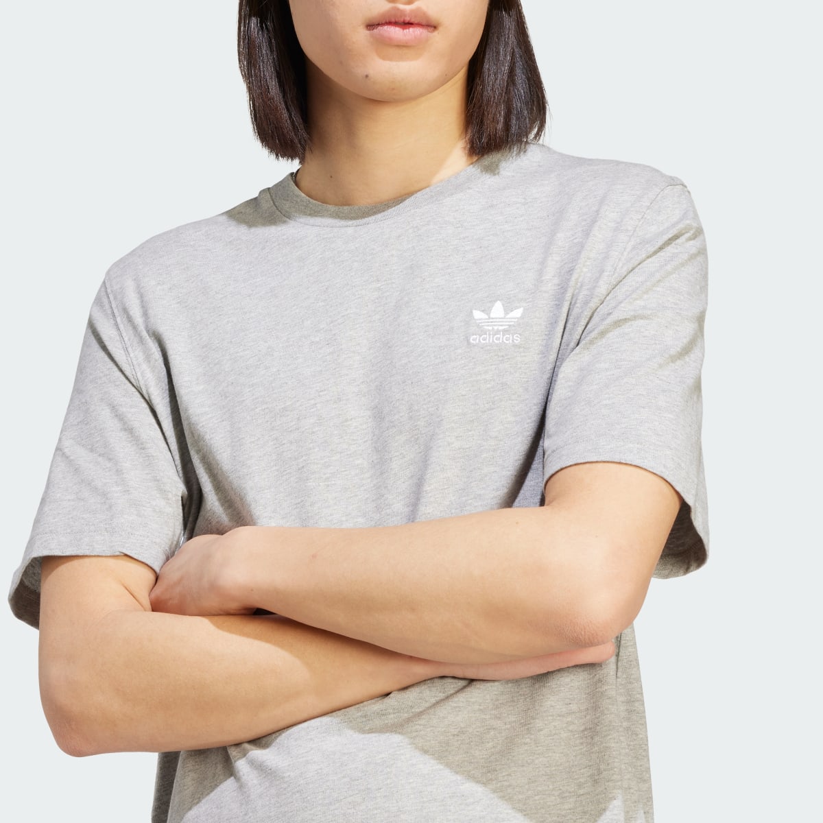 Adidas Trefoil Essentials Tişört. 6