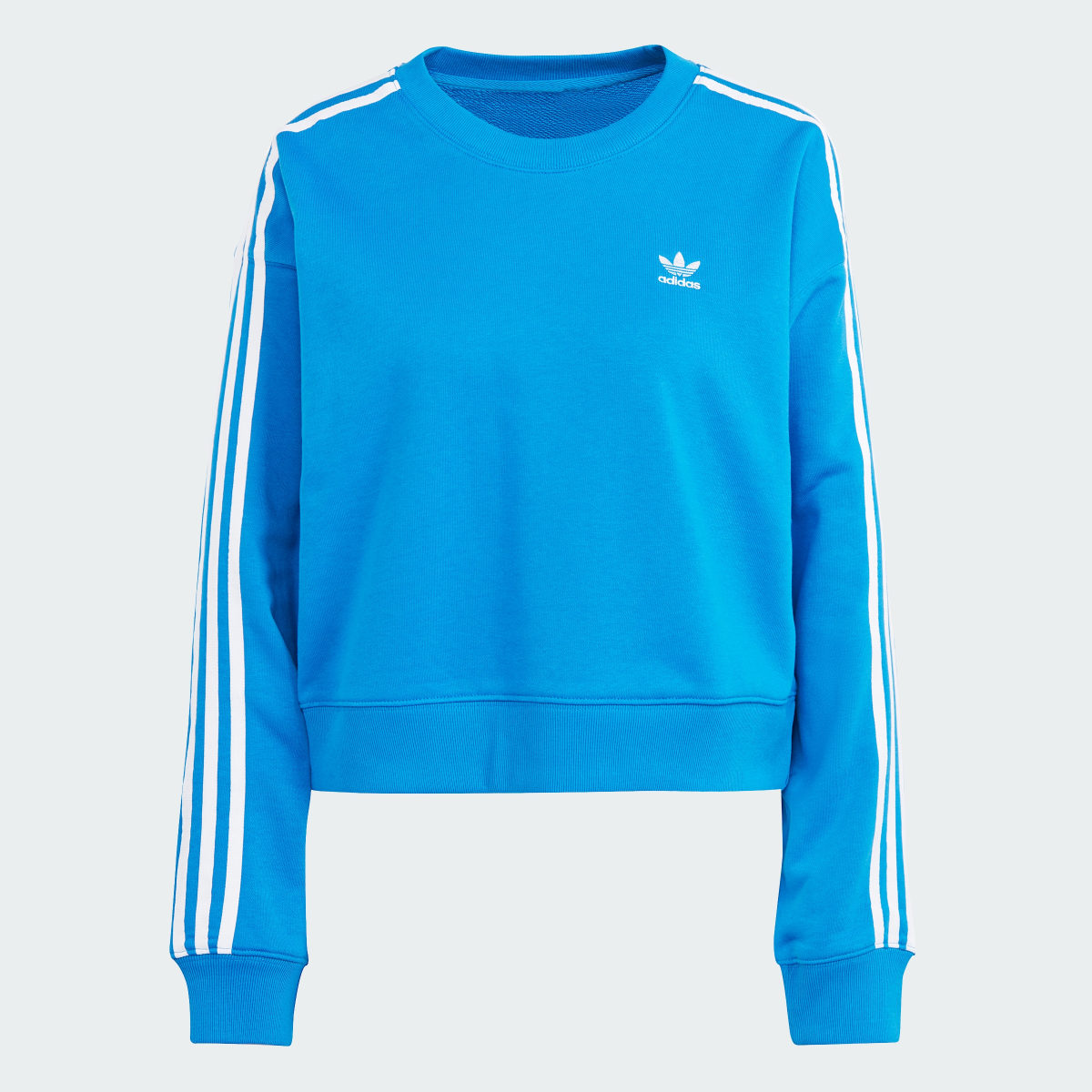 Adidas 3-Stripes Crew Sweatshirt. 5