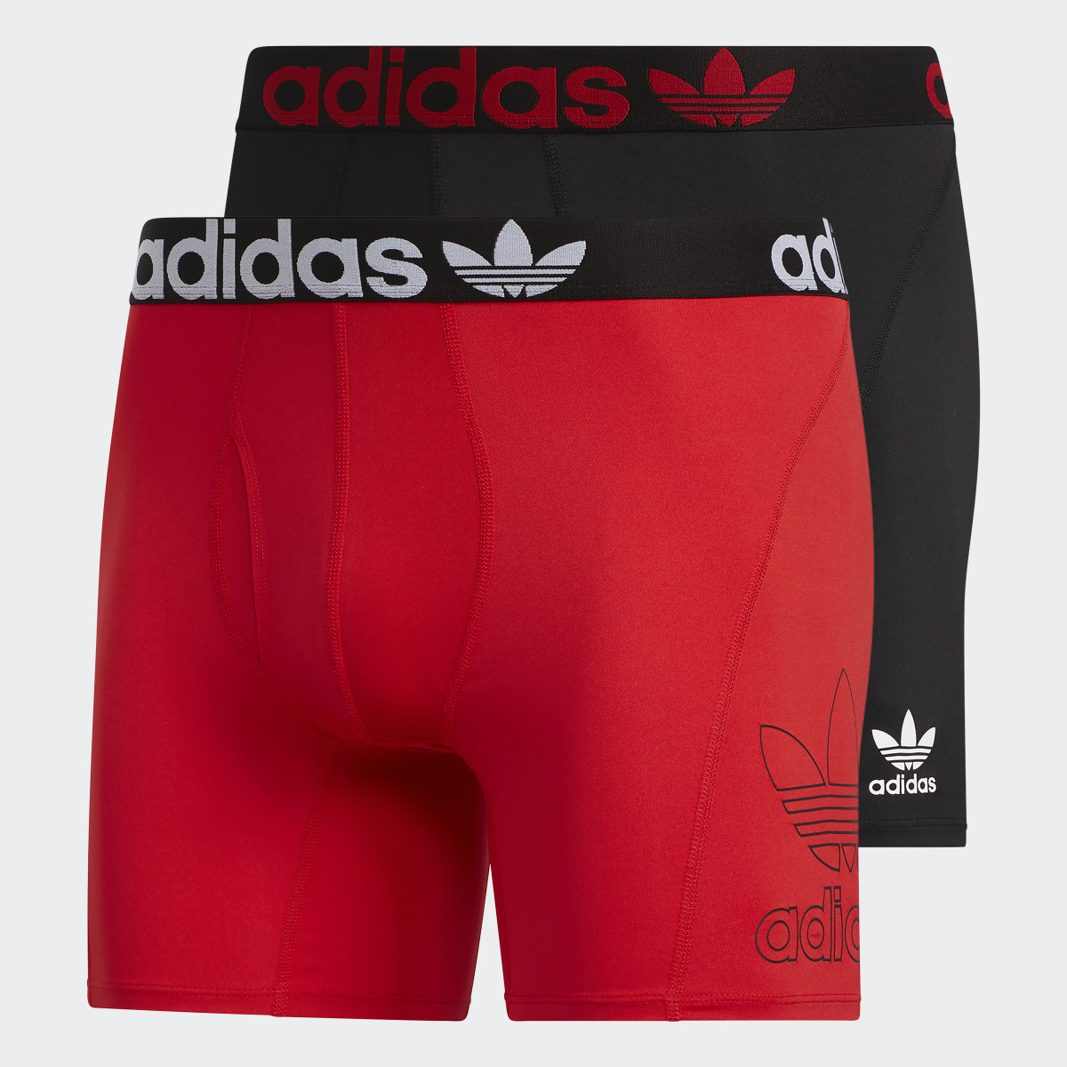 Adidas Trefoil Boxer Briefs 2 Pairs. 4