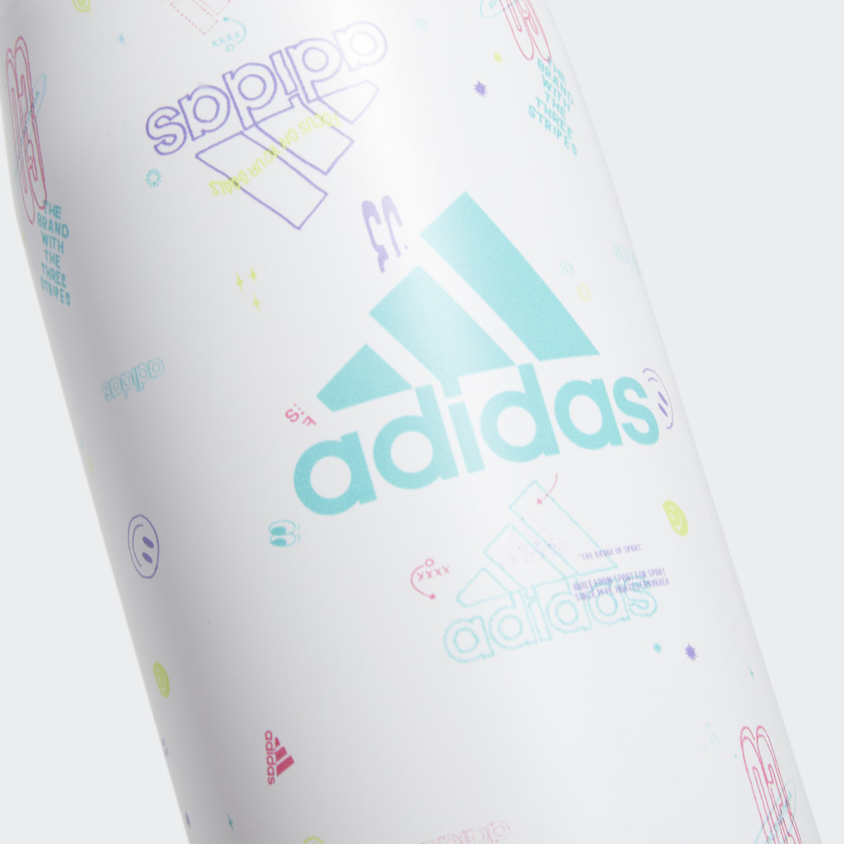 Adidas Steel Straw Metal Bottle 600 ML. 3