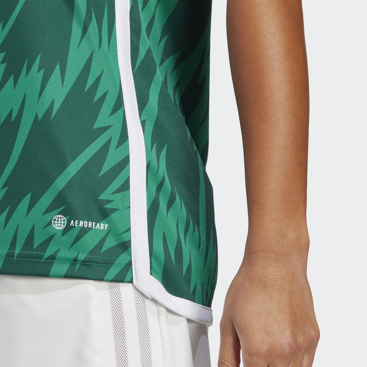 Adidas Algerien Frauenteam 23 Auswärtstrikot. 10