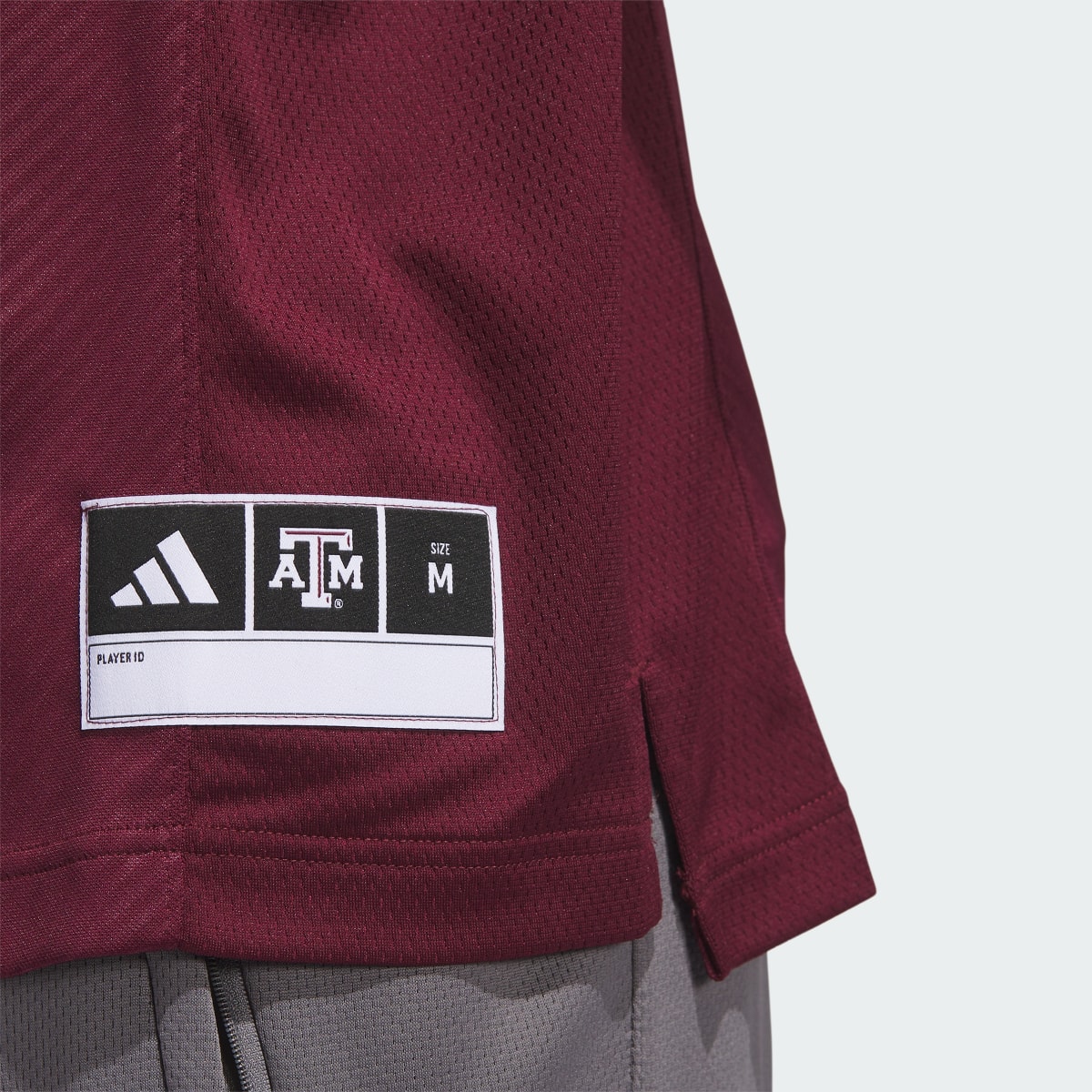 Adidas Texas A&M Football Off-Field Home Jersey. 7