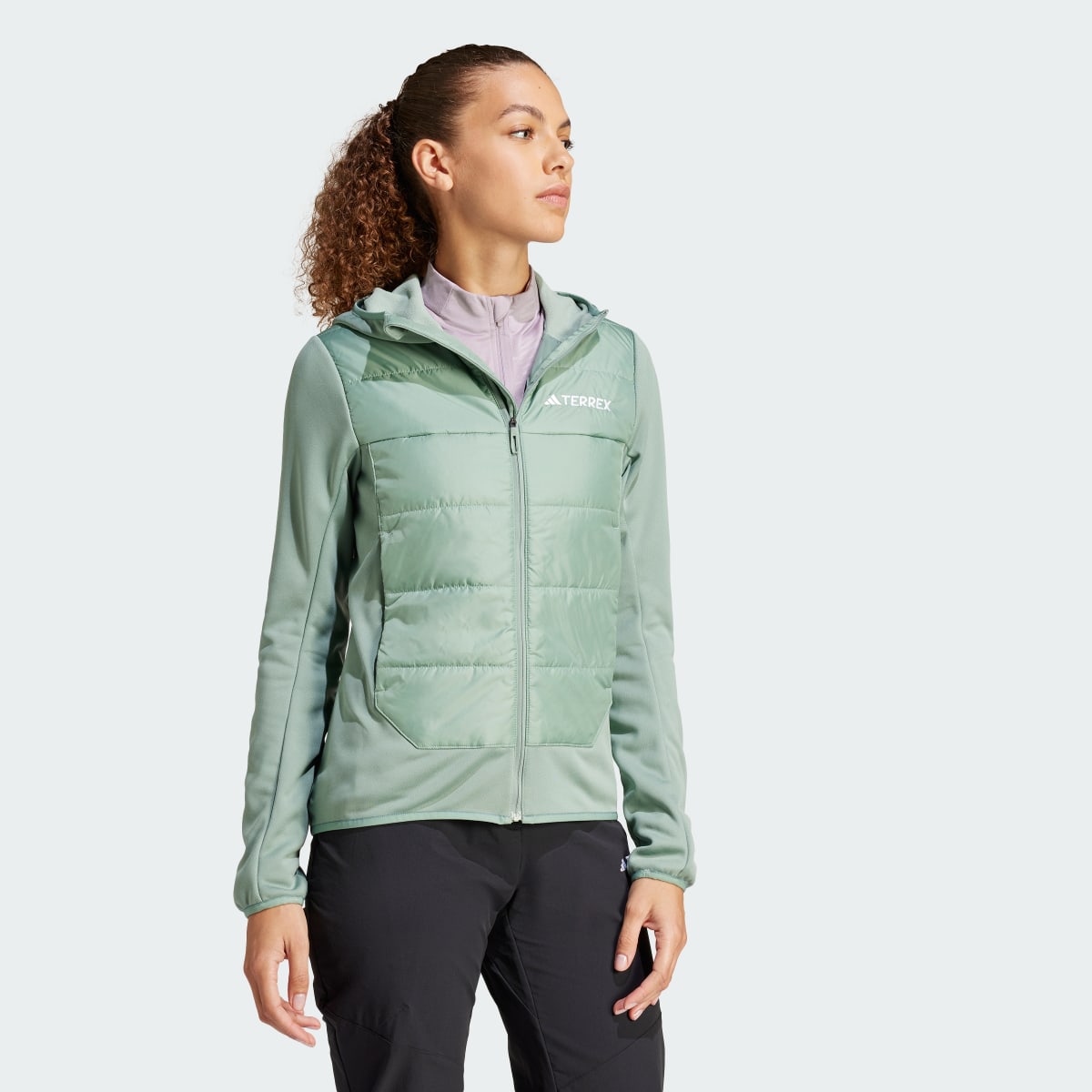 Adidas Chaqueta técnica con capucha Terrex Multi Hybrid Insulated. 4