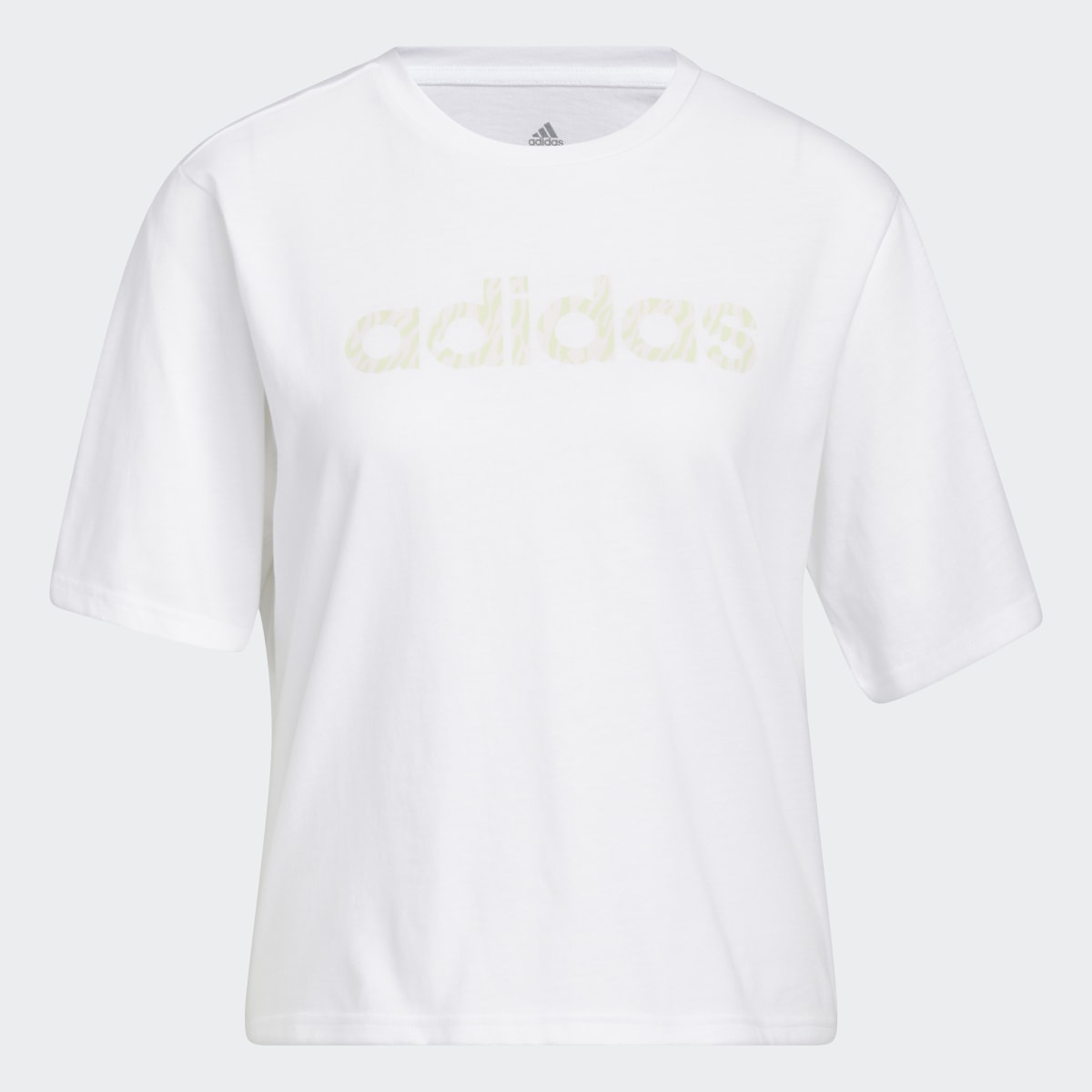 Adidas Water Tiger Graphic Crop Tişört. 5