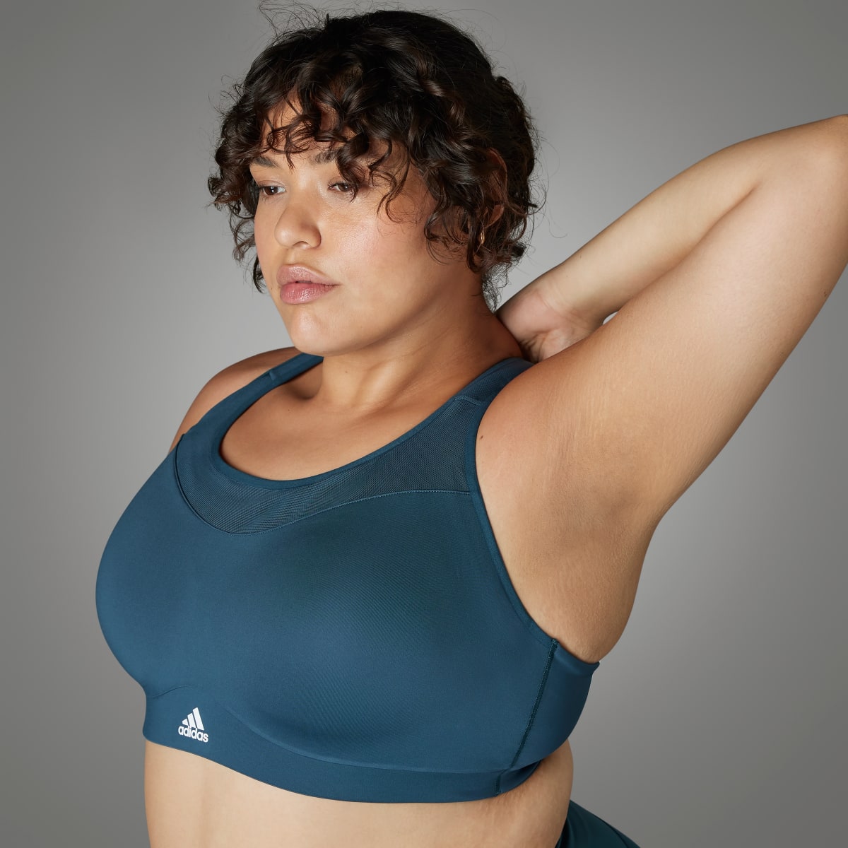 Adidas TLRD Impact Training High-Support Bra (Plus Size). 4