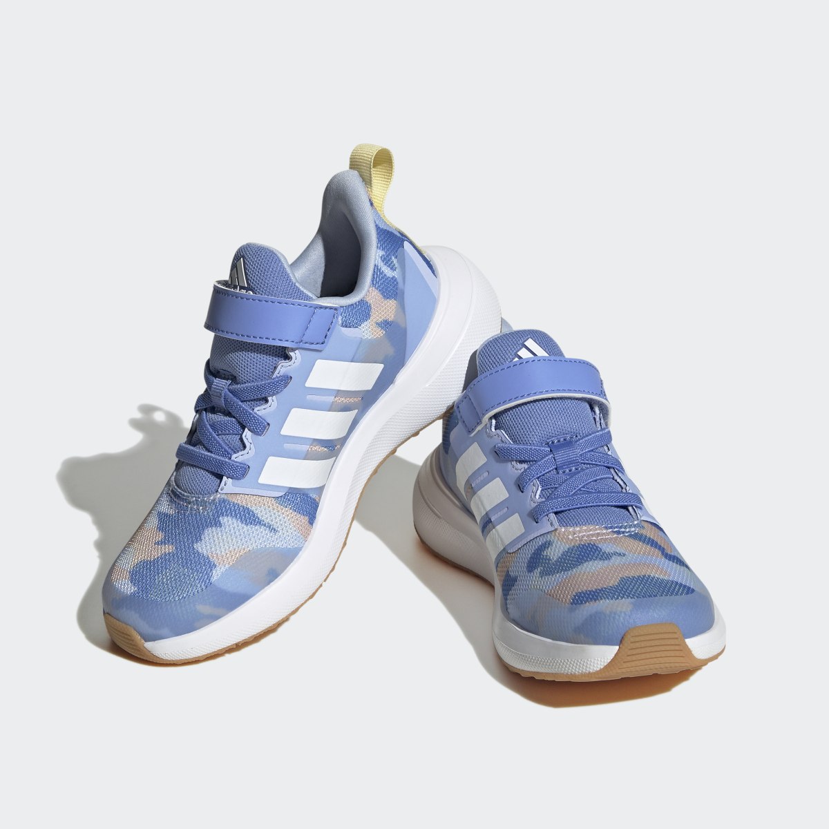 Adidas Chaussure à lacets élastiques et scratch Fortarun 2.0 Cloudfoam. 5