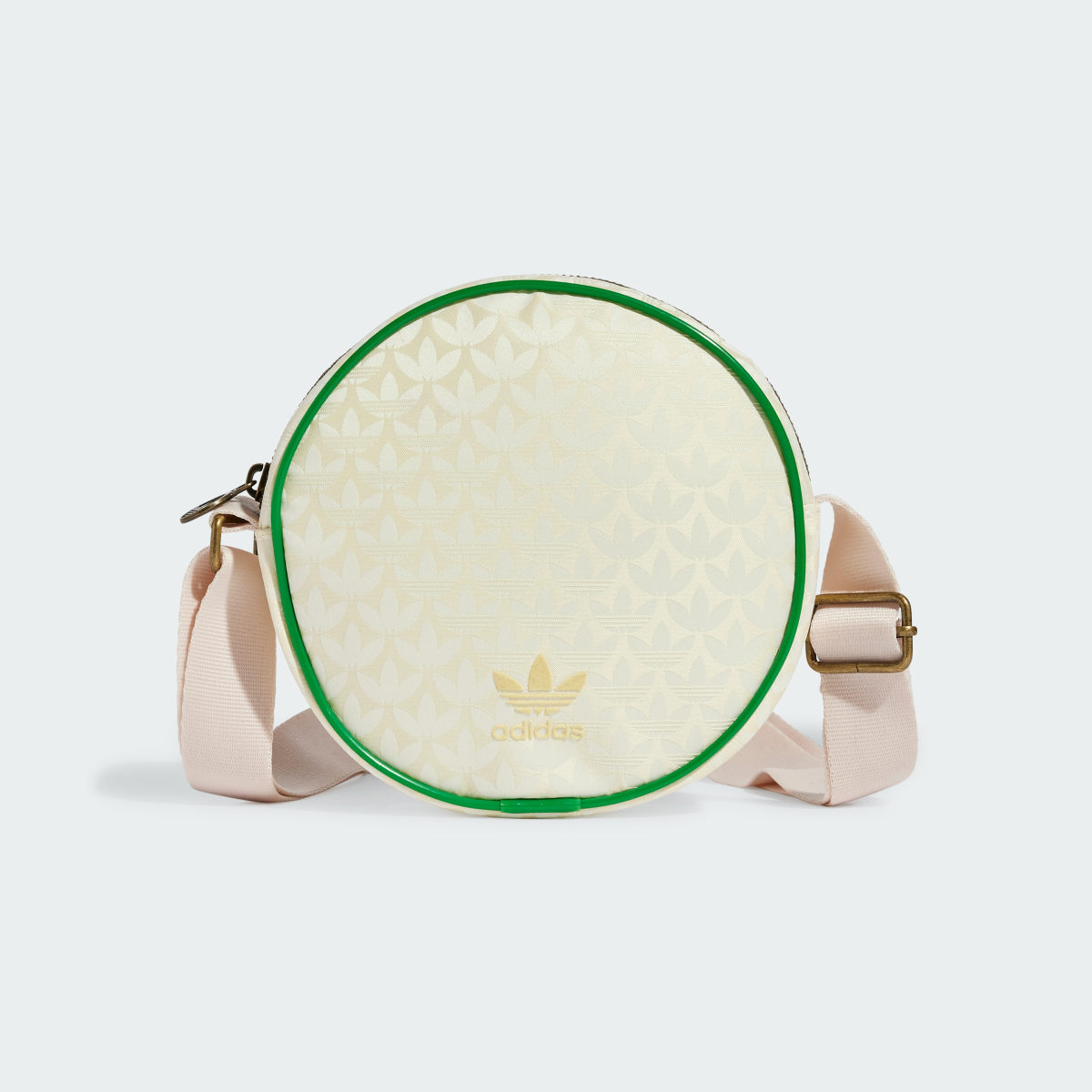 Adidas Trefoil Monogram Jacquard Round Bag. 3