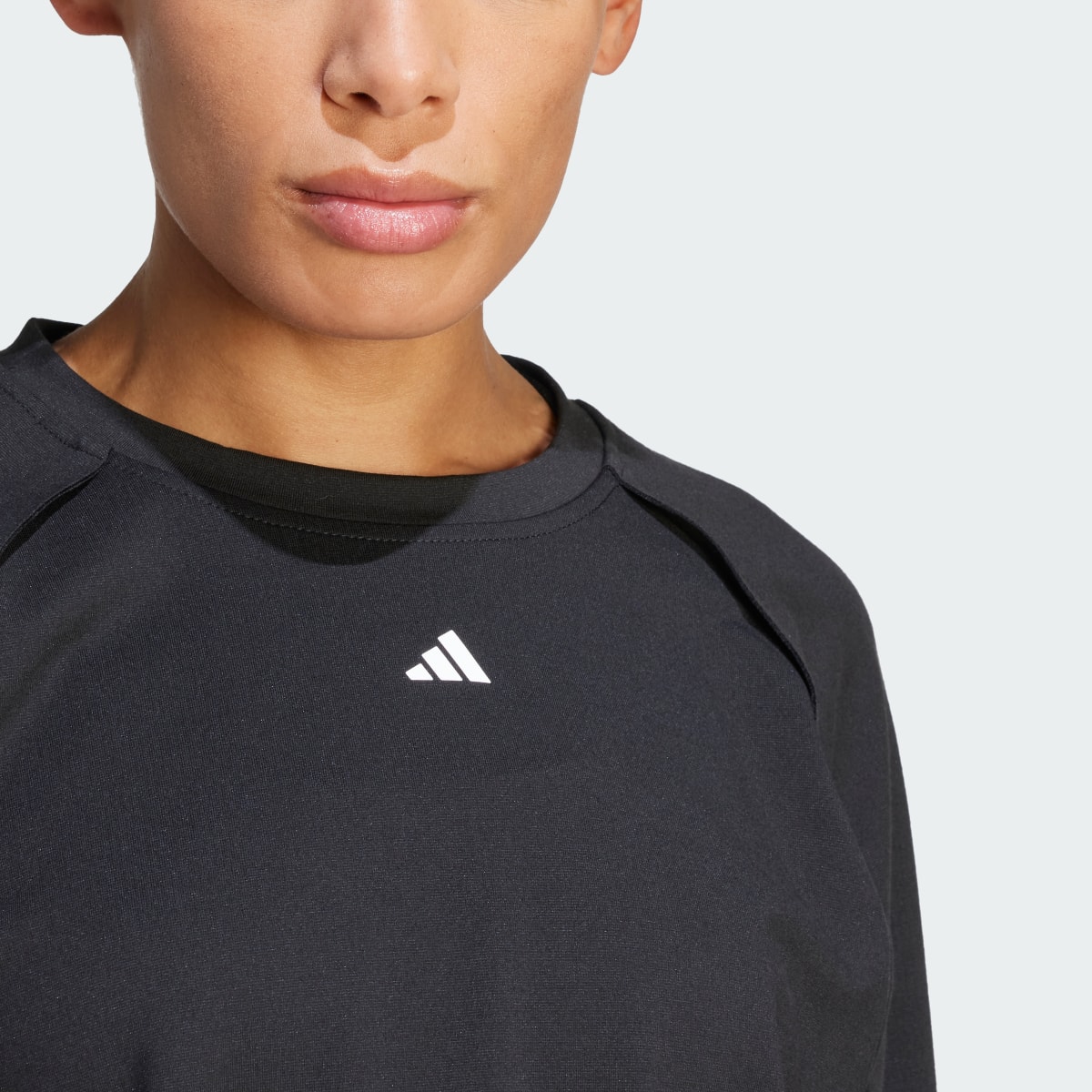 Adidas Bluza Power AEROREADY Crop Cover-Up. 7