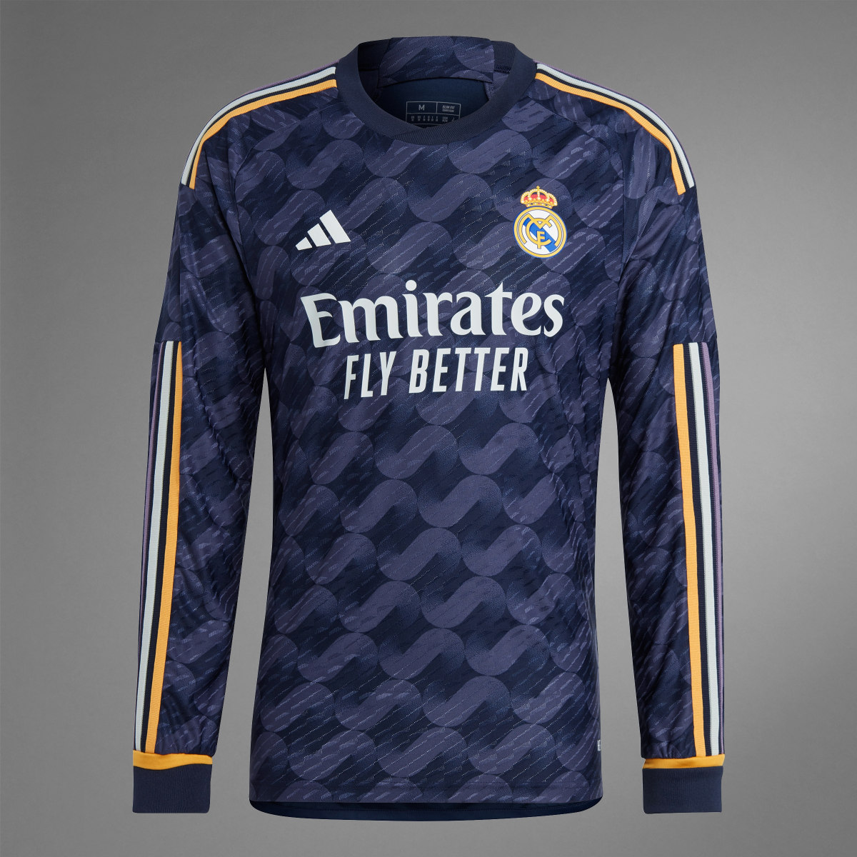 Adidas Camiseta manga larga segunda equipación Real Madrid 23/24 Authentic. 10