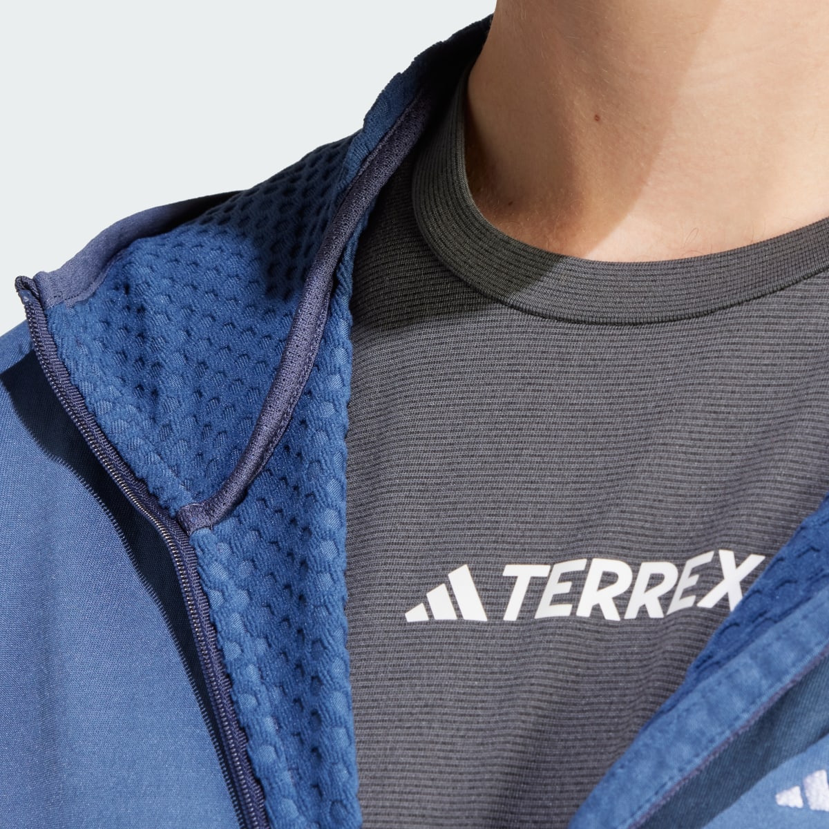 Adidas TERREX XPERIOR LIGHT FLEECE HOODED JACKET. 6