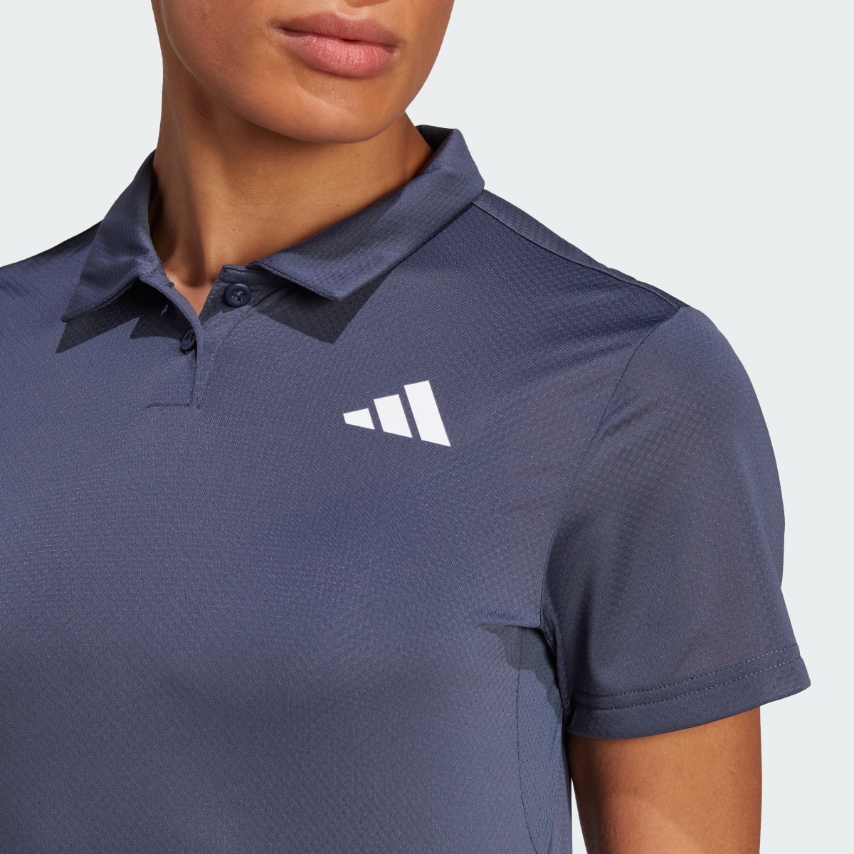 Adidas Playera Polo Club para Tenis. 6