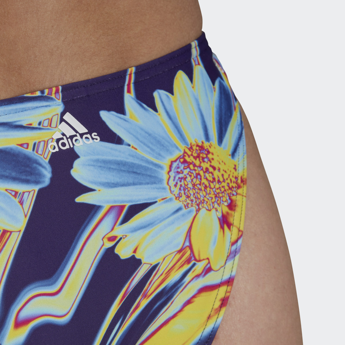 Adidas Positivisea Graphic Hero Bikini Bottoms. 5