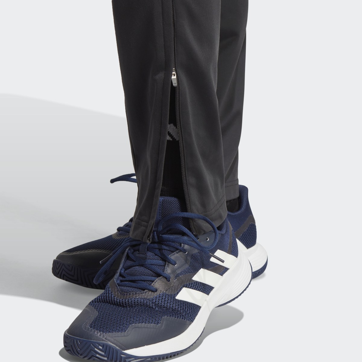 Adidas 3-Stripes Knitted Tennis Joggers. 6