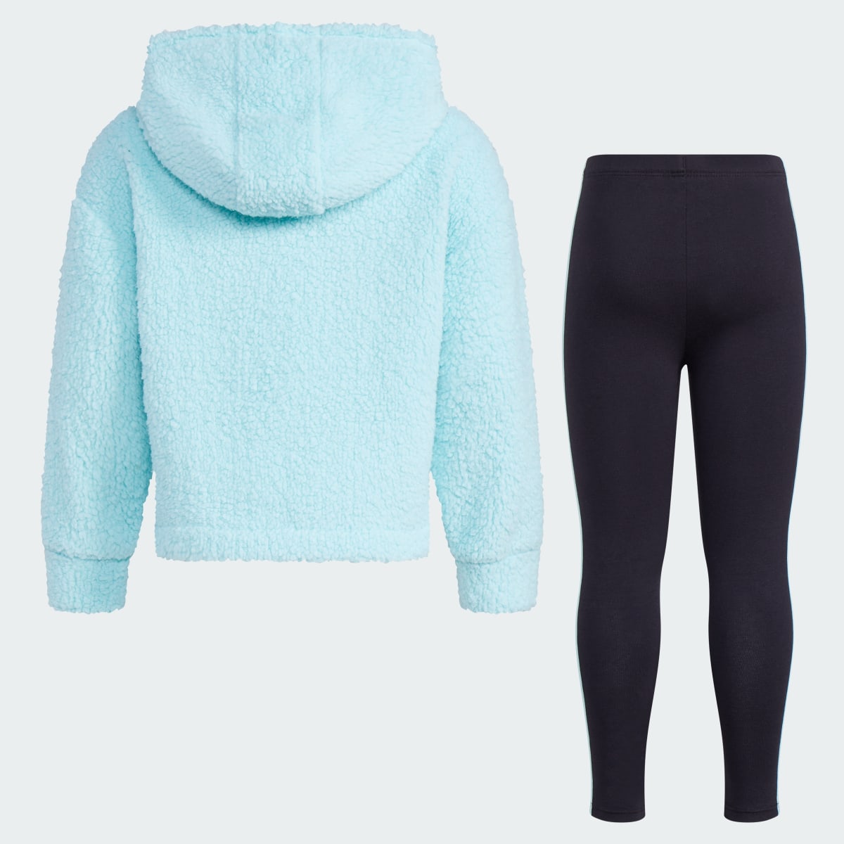 Adidas Two-Piece Hoodie & Legging Set. 4