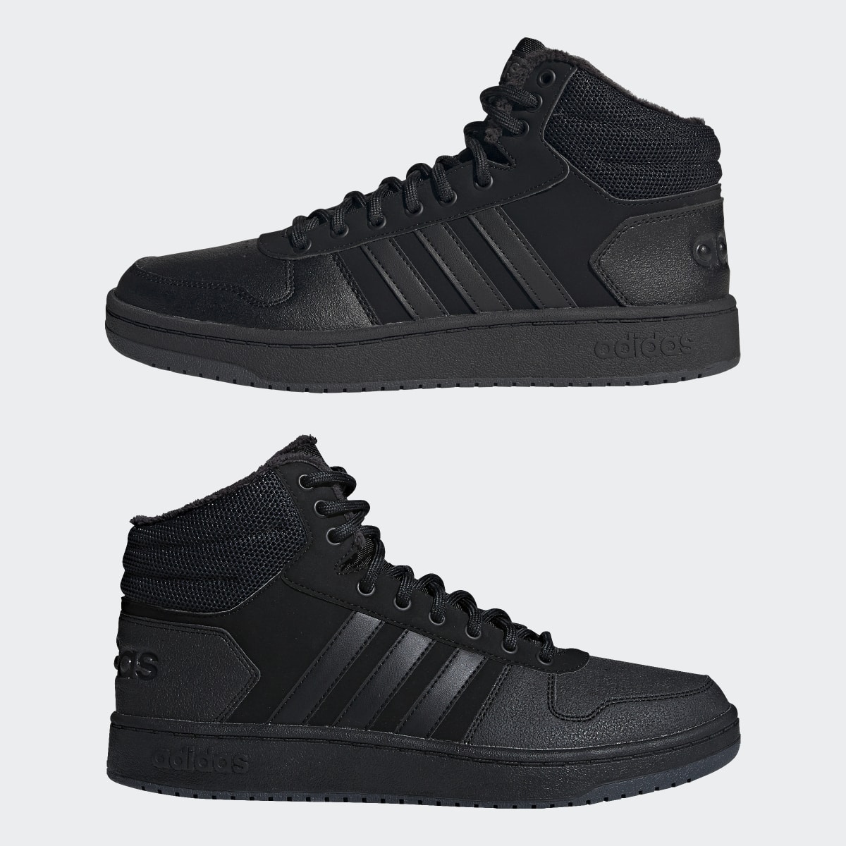 Adidas Hoops 2.0 Mid Shoes. 9