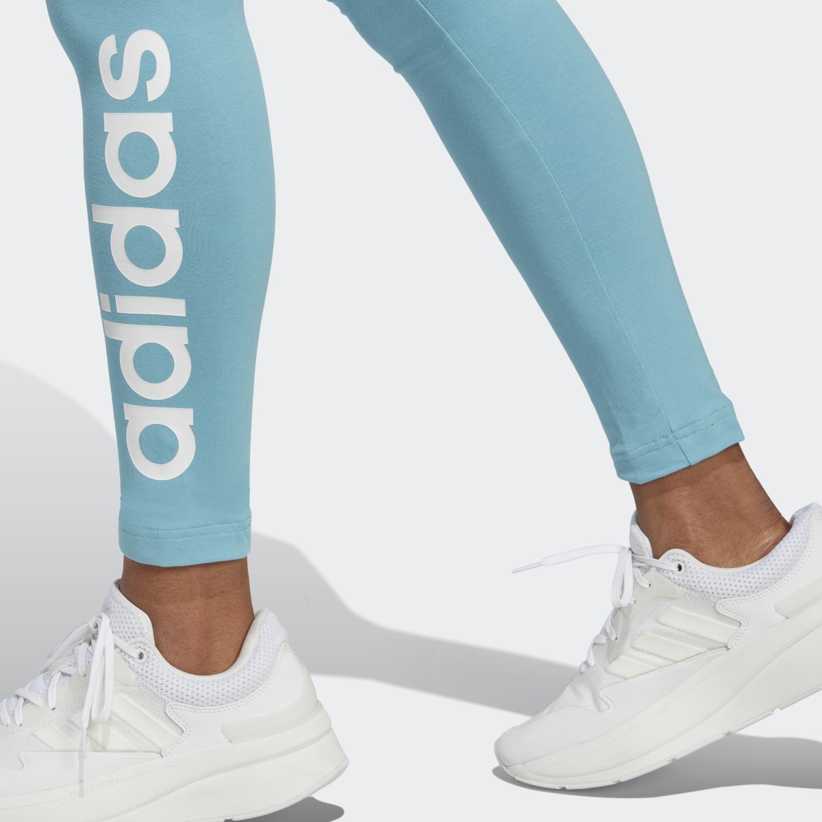 Adidas LEGGINGS ESSENTIALS HIGH-WAISTED LOGO. 6