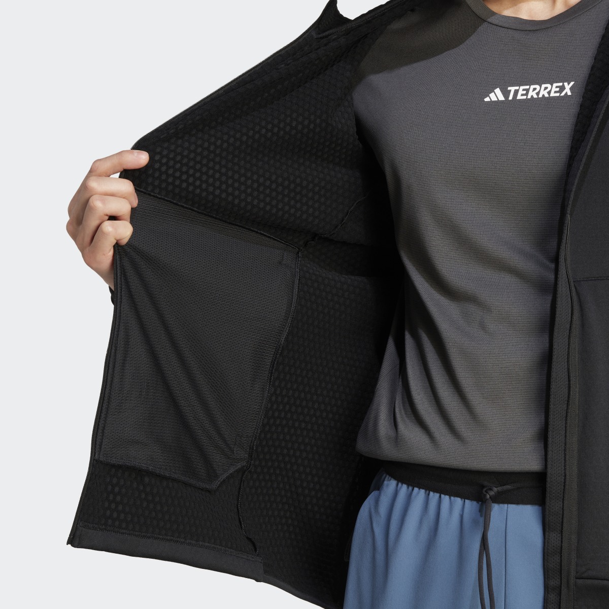 Adidas TERREX XPERIOR LIGHT FLEECE KAPÜŞONLU ÜST. 8