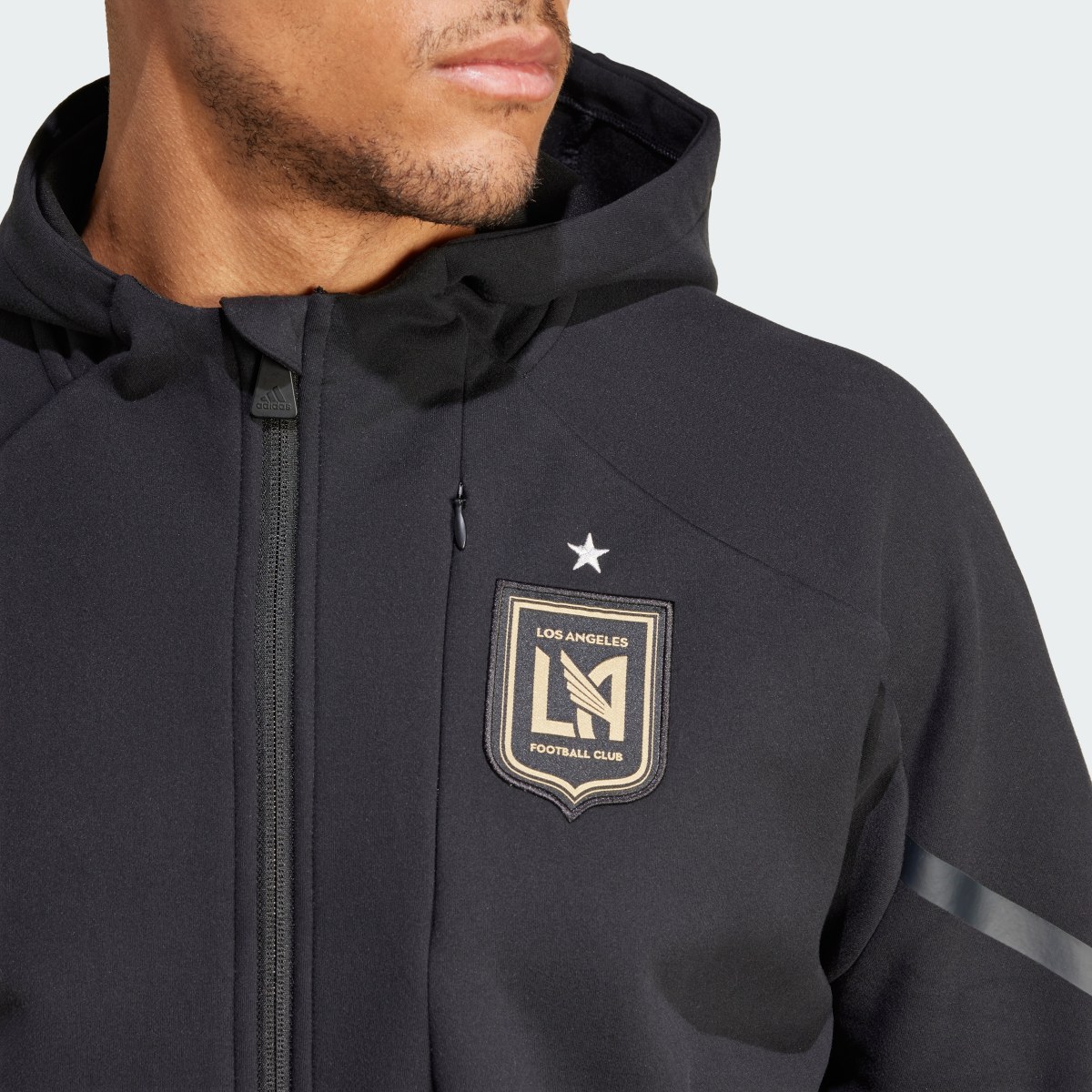 Adidas Chaqueta himno Los Angeles FC Designed for Gameday. 8