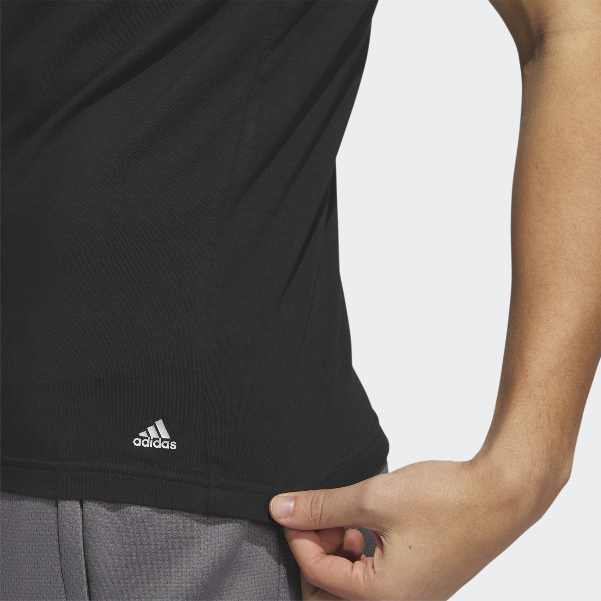 Adidas Stretch Cotton Ribbed Tank Top 2-Pack. 6