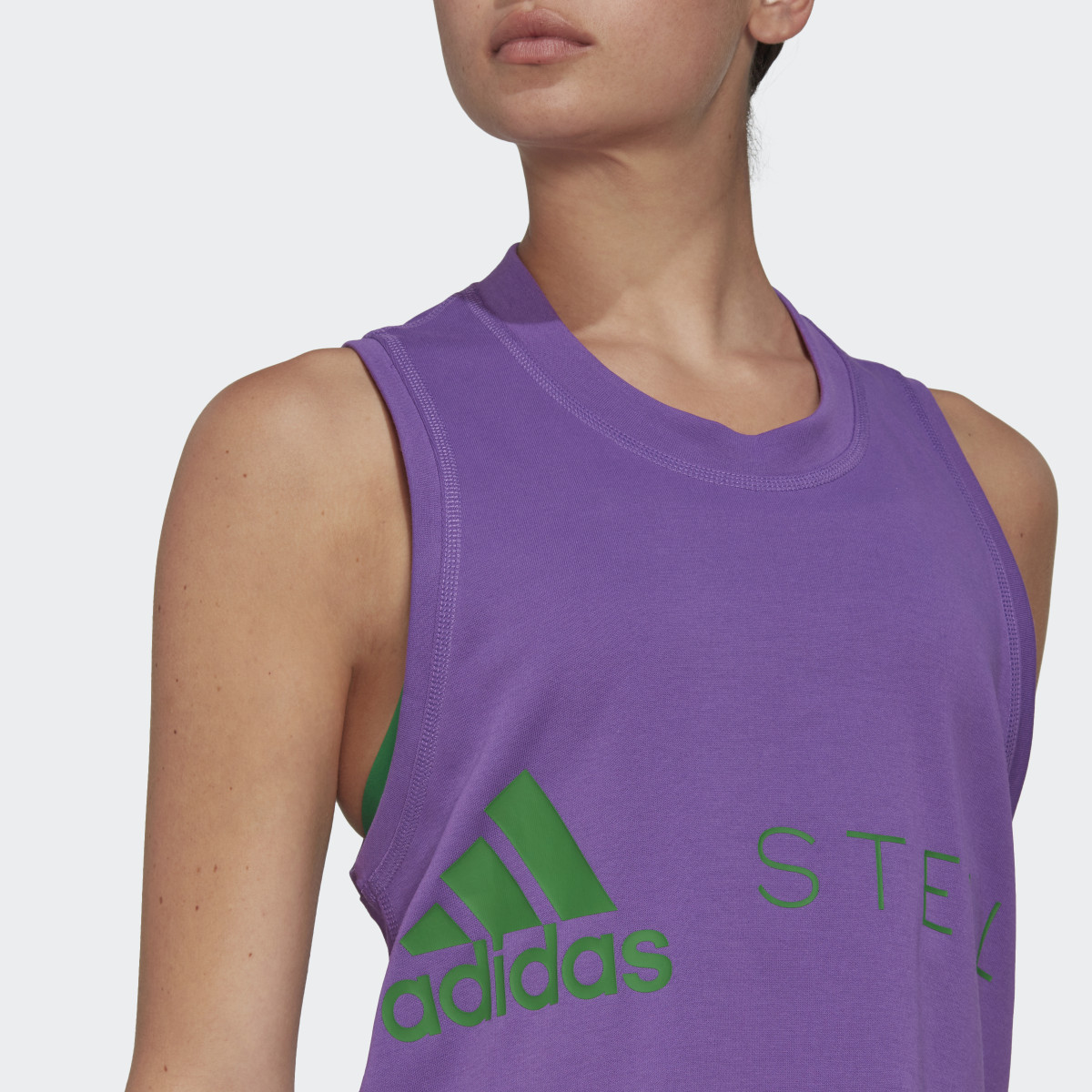 Adidas by Stella McCartney Sportswear Logo Tank Top. 7
