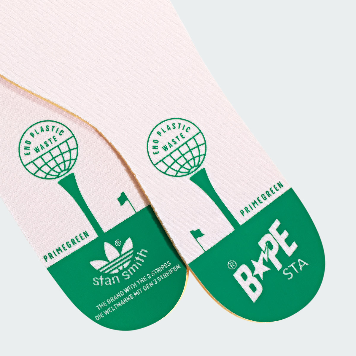 Adidas BAPE x adidas Stan Smith Golf Shoes. 5