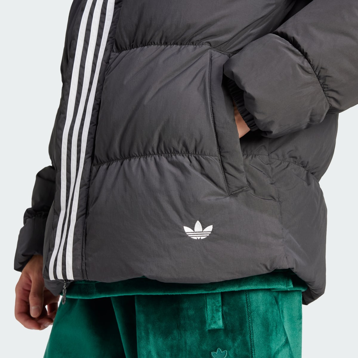 Adidas RIFTA Down Regen Hooded Puffer Jacket. 7