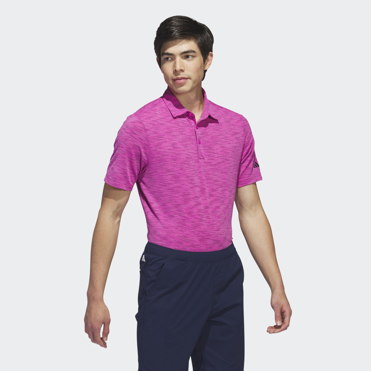 Adidas Space Dye Golf Polo Shirt. 4