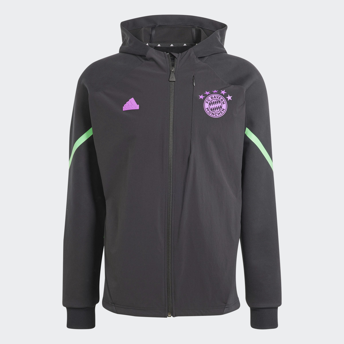 Adidas Bluza z kapturem FC Bayern Designed For Gameday Full-Zip. 5