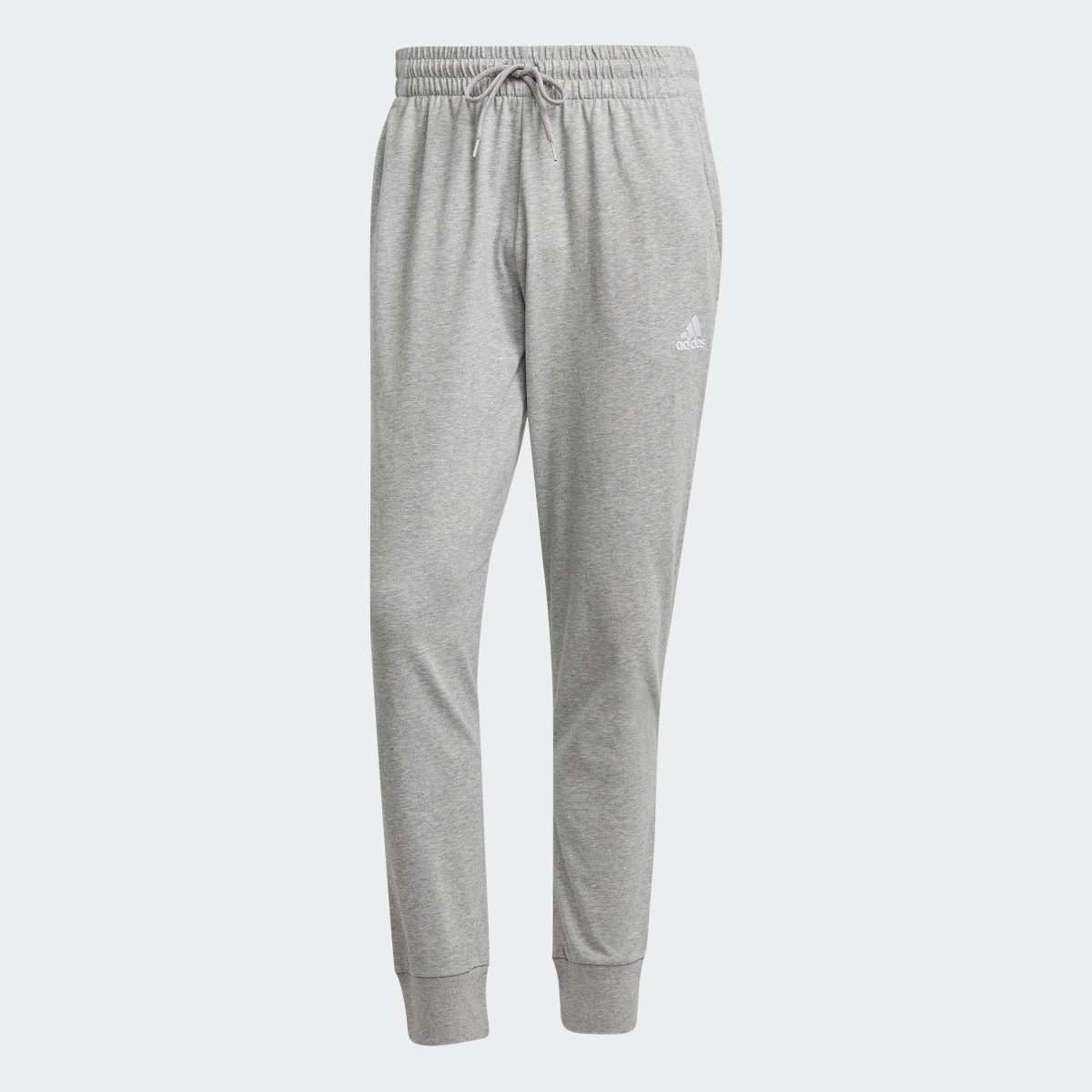Adidas Essentials Single Jersey Tapered Cuff Pants. 4