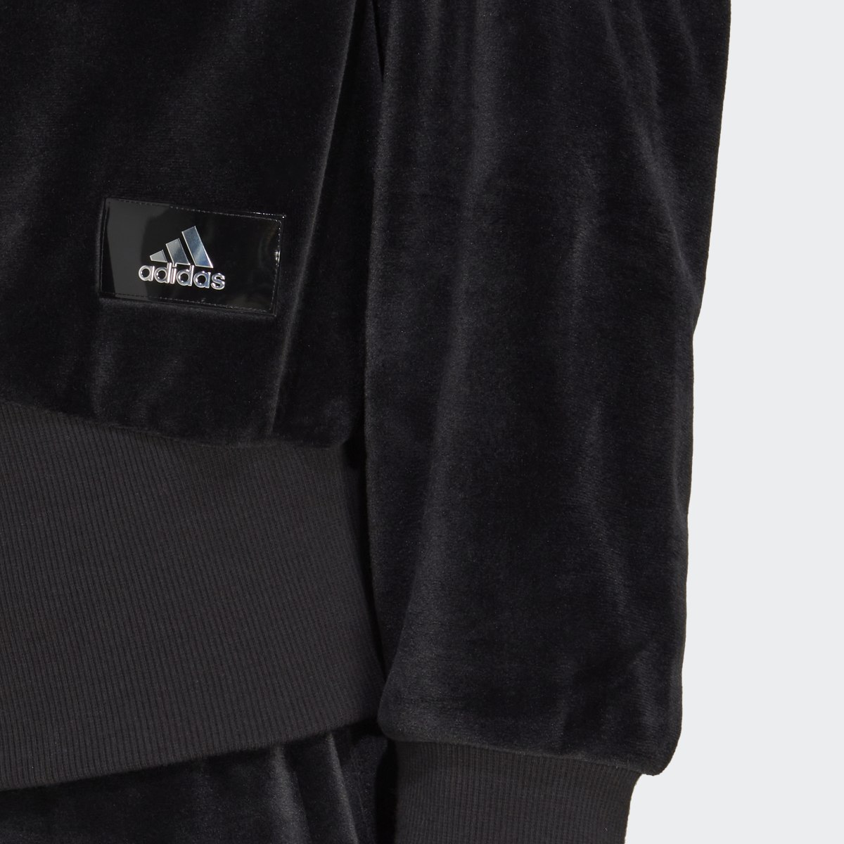 Adidas Holidayz Cozy Velour Sweatshirt. 8