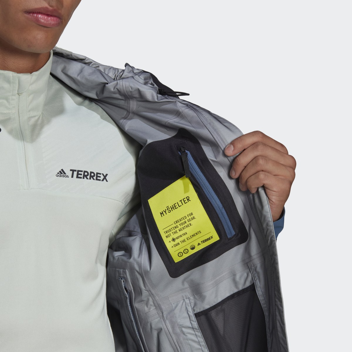 Adidas Chaqueta técnica Terrex MYSHELTER GORE-TEX. 7