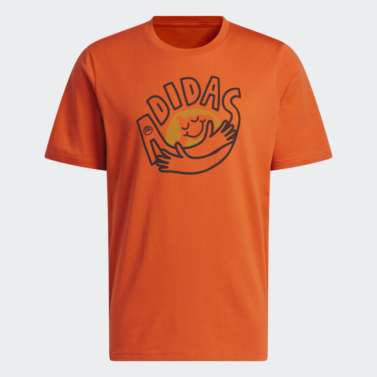 Adidas Change Through Sports Earth Graphic T-Shirt. 5