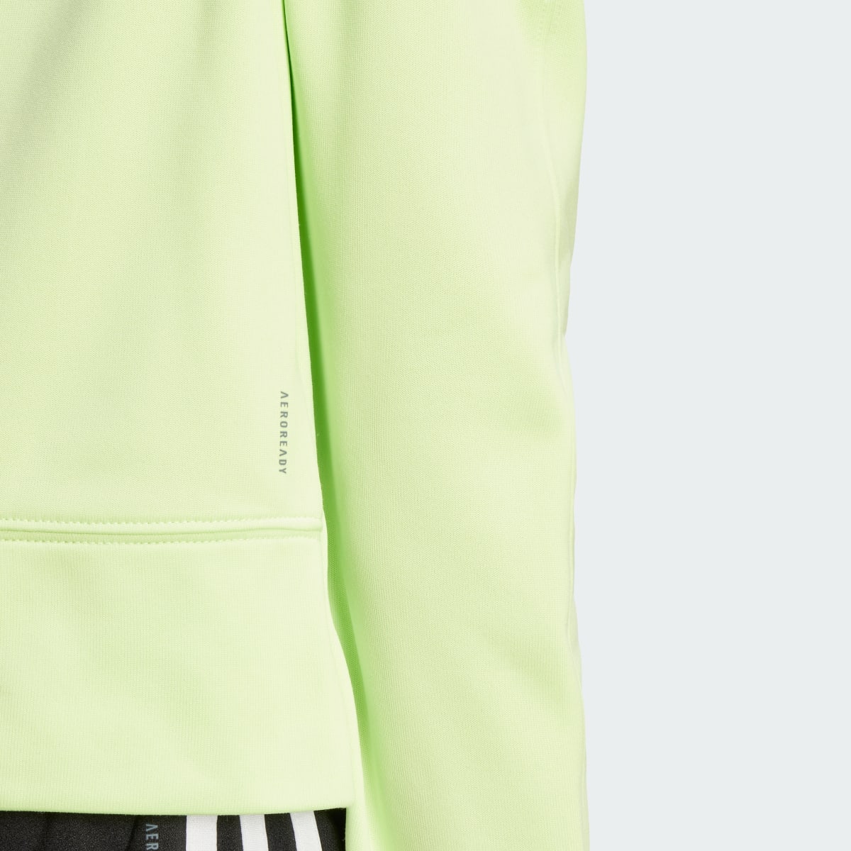 Adidas AEROREADY Game and Go Full-Zip Hooded Fleece Jacket. 7