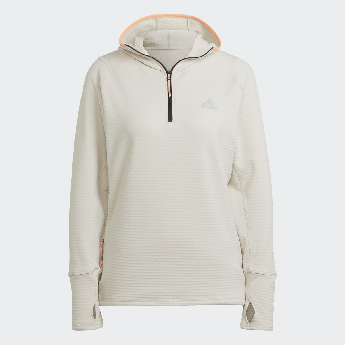 Adidas X-City Fleece Running Long Sleeve Hoodie. 5