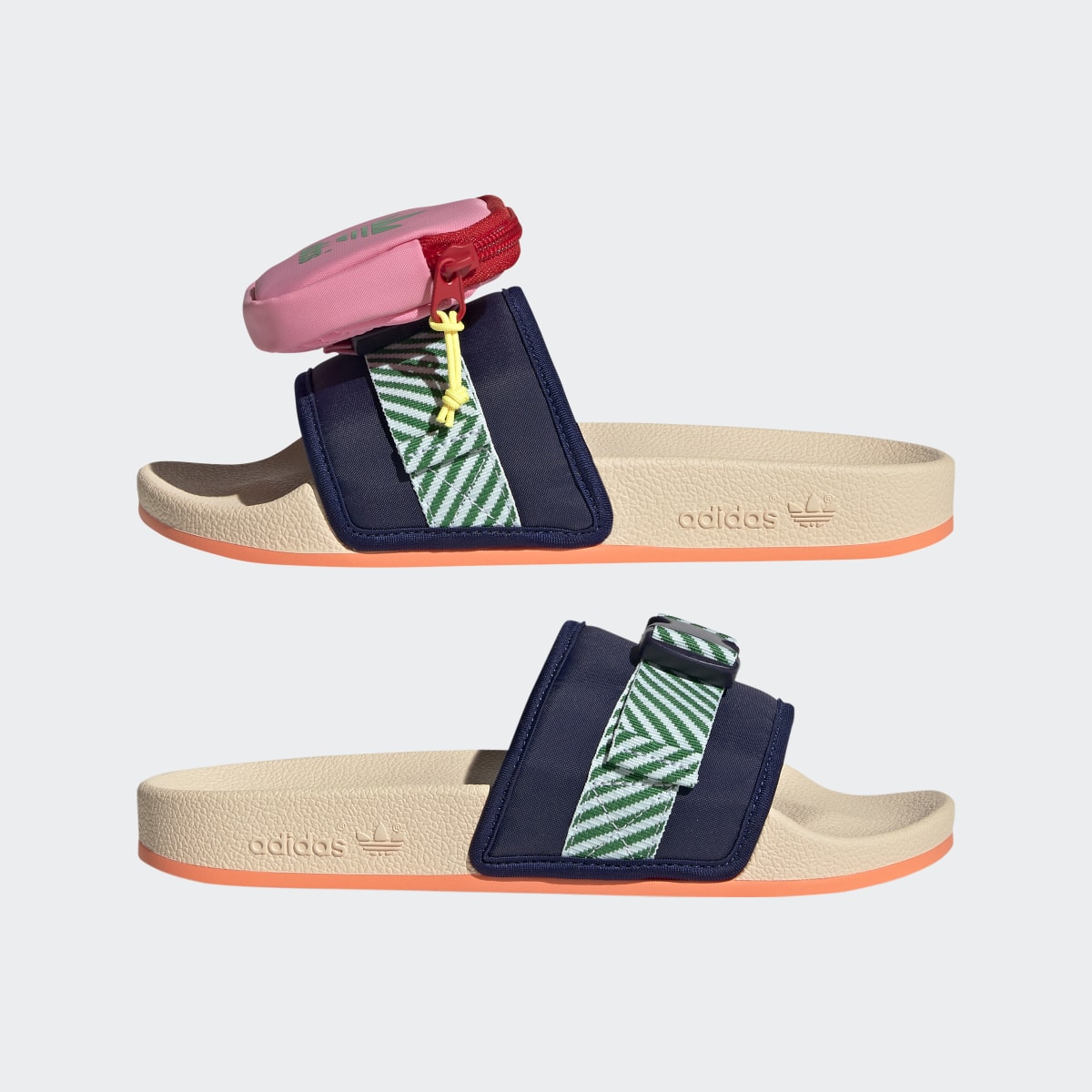 Adidas Pouchylette Slides. 10