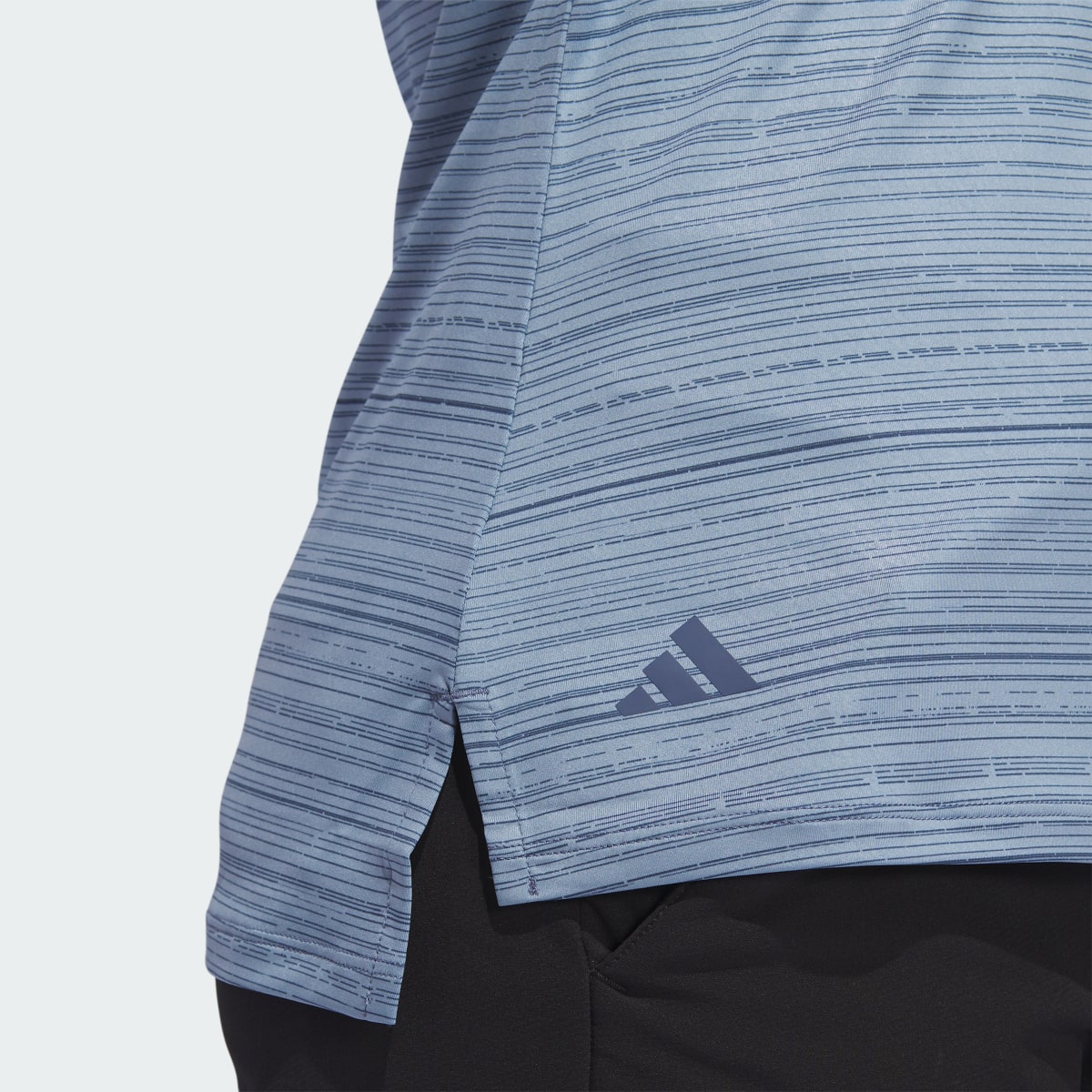 Adidas Women's Ultimate365 Stripe Sleeveless Polo Shirt. 7