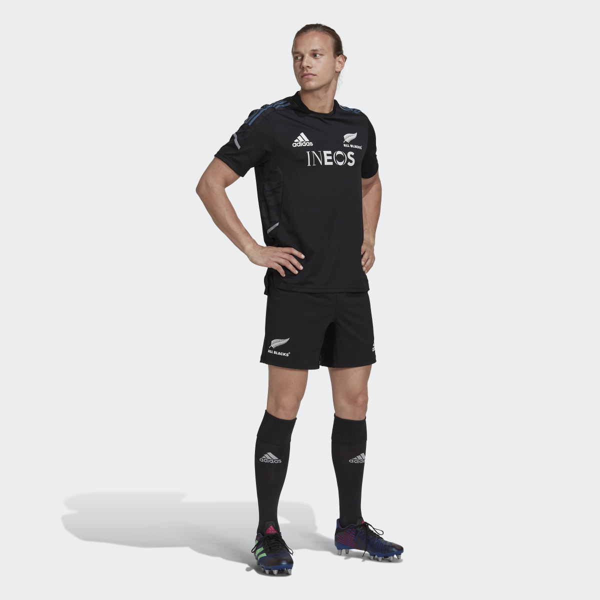 Adidas Short Home Rugby All Blacks. 5