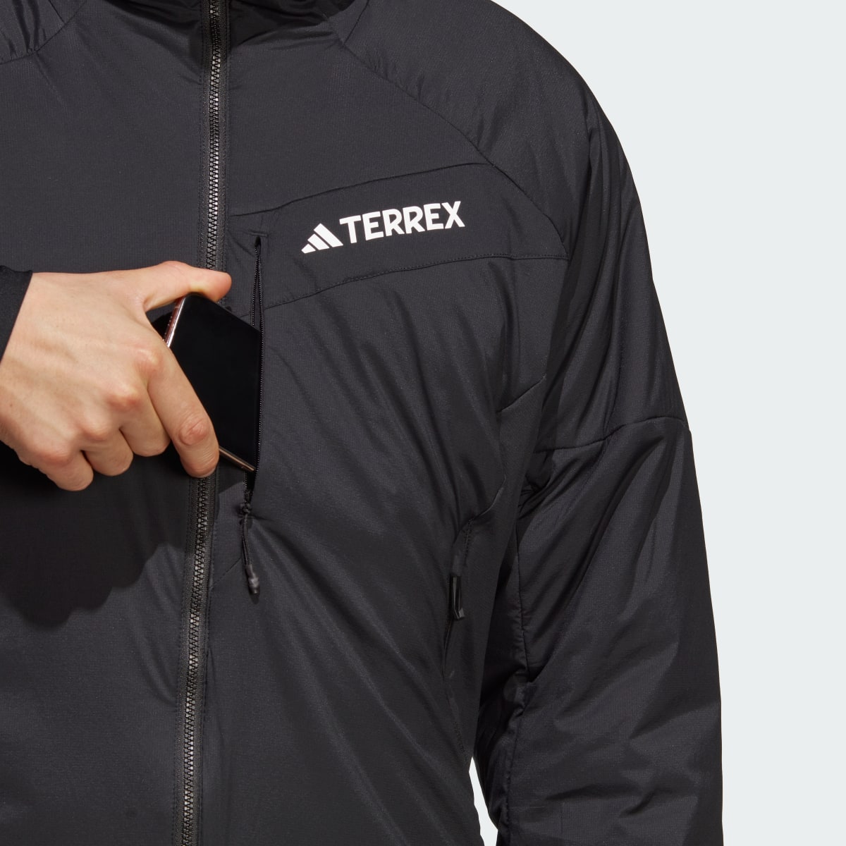 Adidas Chaqueta con capucha Terrex Techrock Stretch PrimaLoft. 7