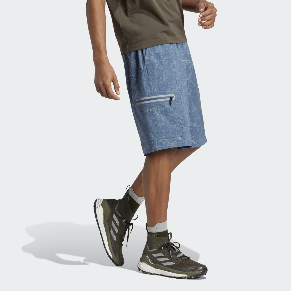 Adidas Terrex + and wander Shorts. 4