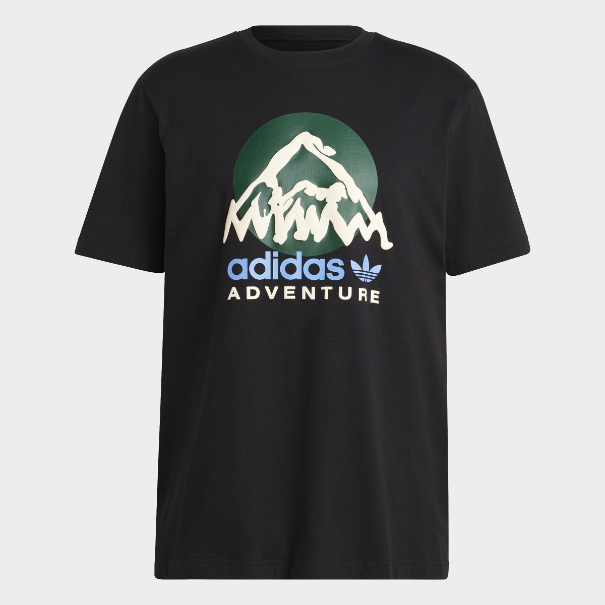 Adidas Adventure Mountain Front T-Shirt. 5