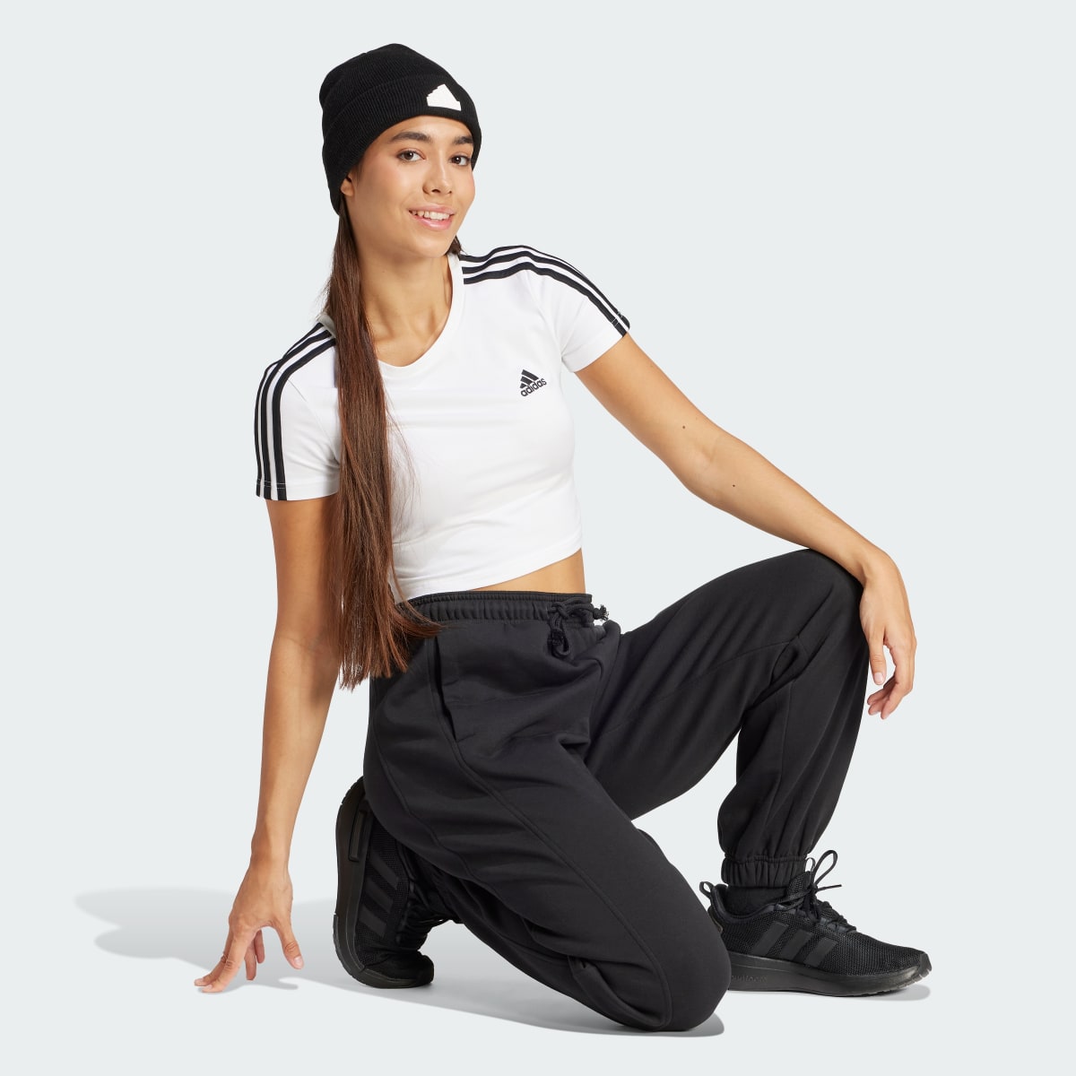 Adidas Essentials 3-Stripes Tee. 4