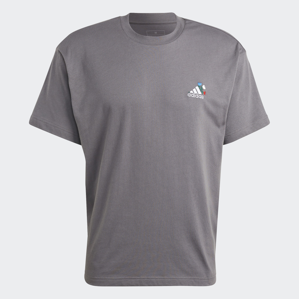 Adidas T-shirt Graphic (Neutral). 4