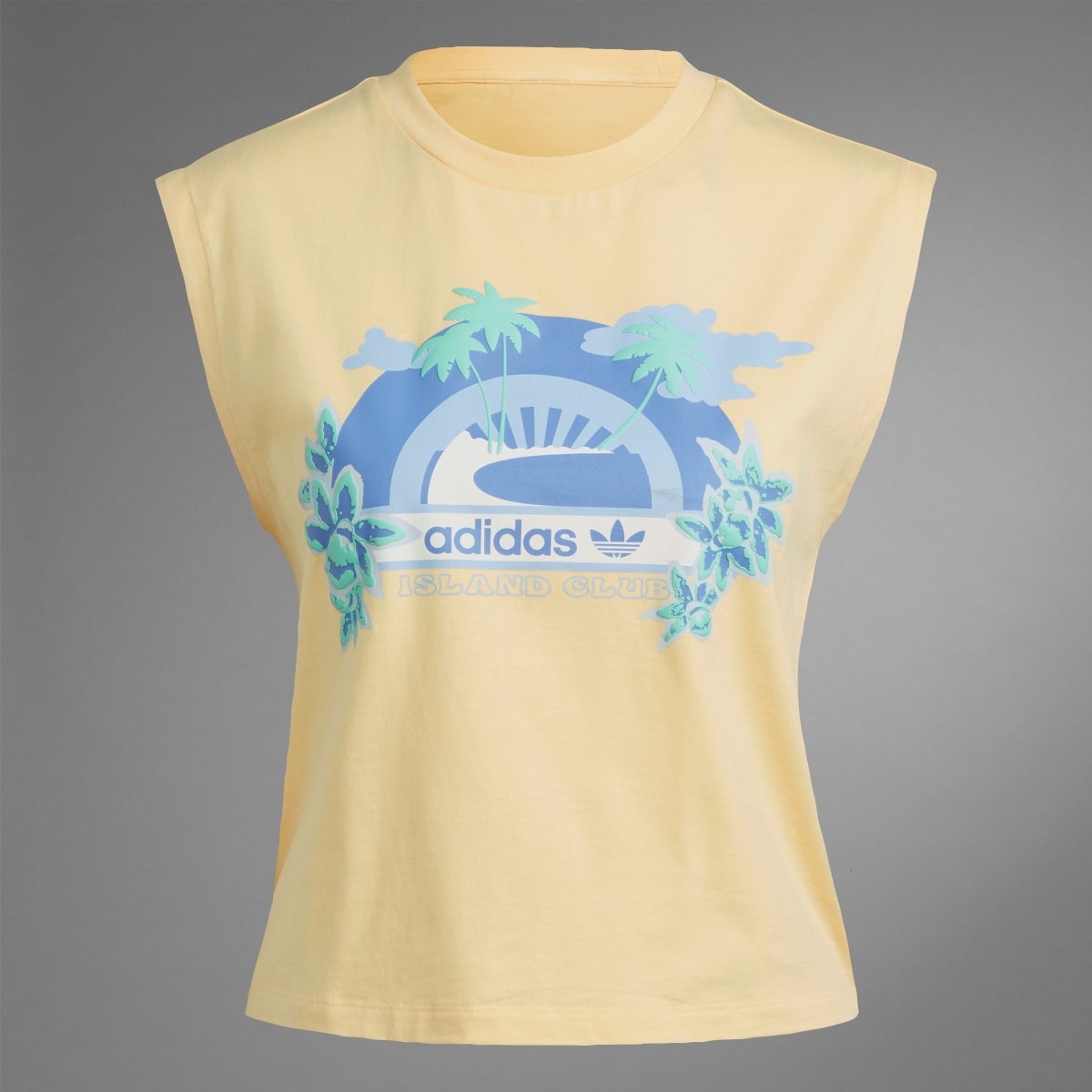 Adidas Island Club Sleeveless Graphic T-Shirt. 10