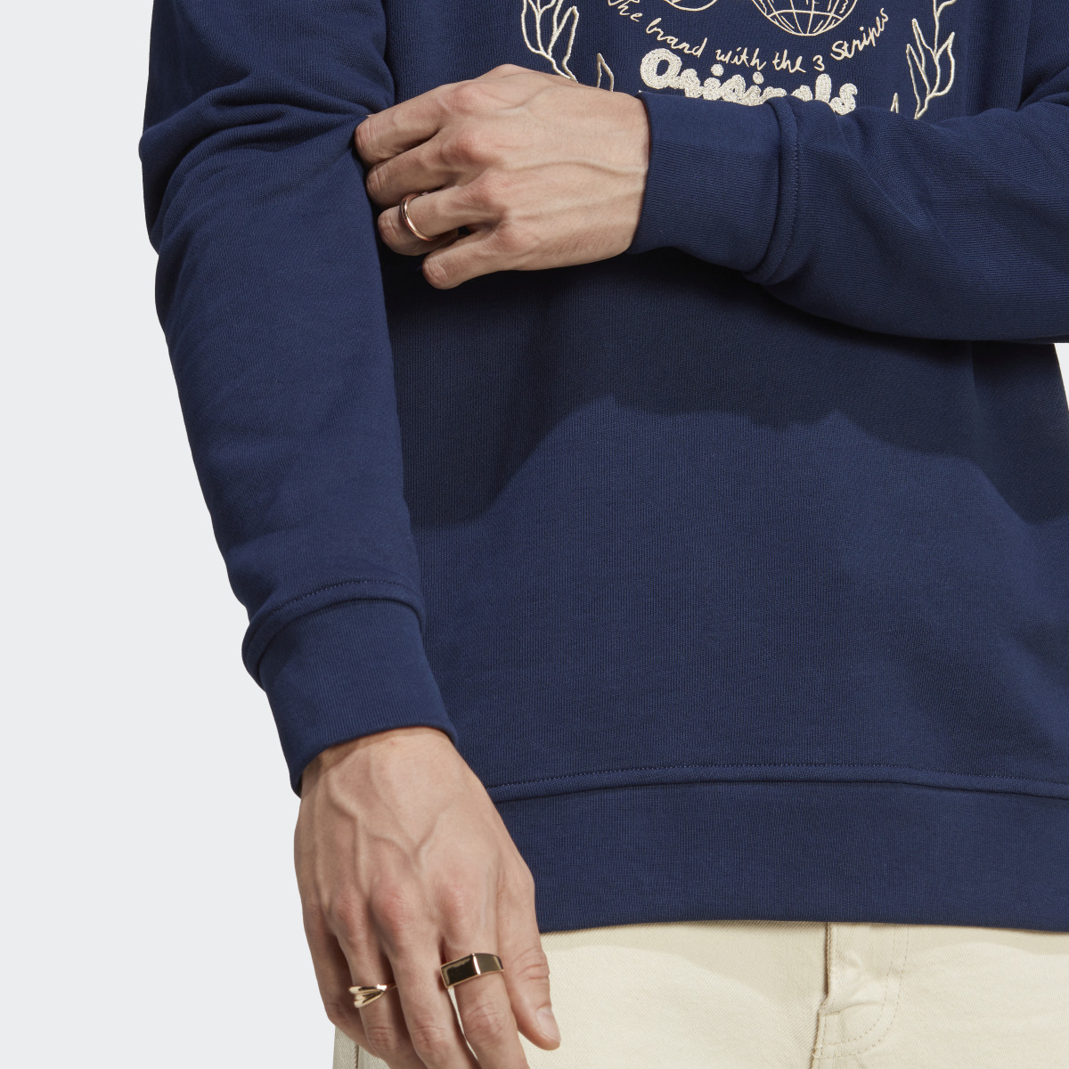 Adidas Graphics Archive Crew Sweatshirt. 7